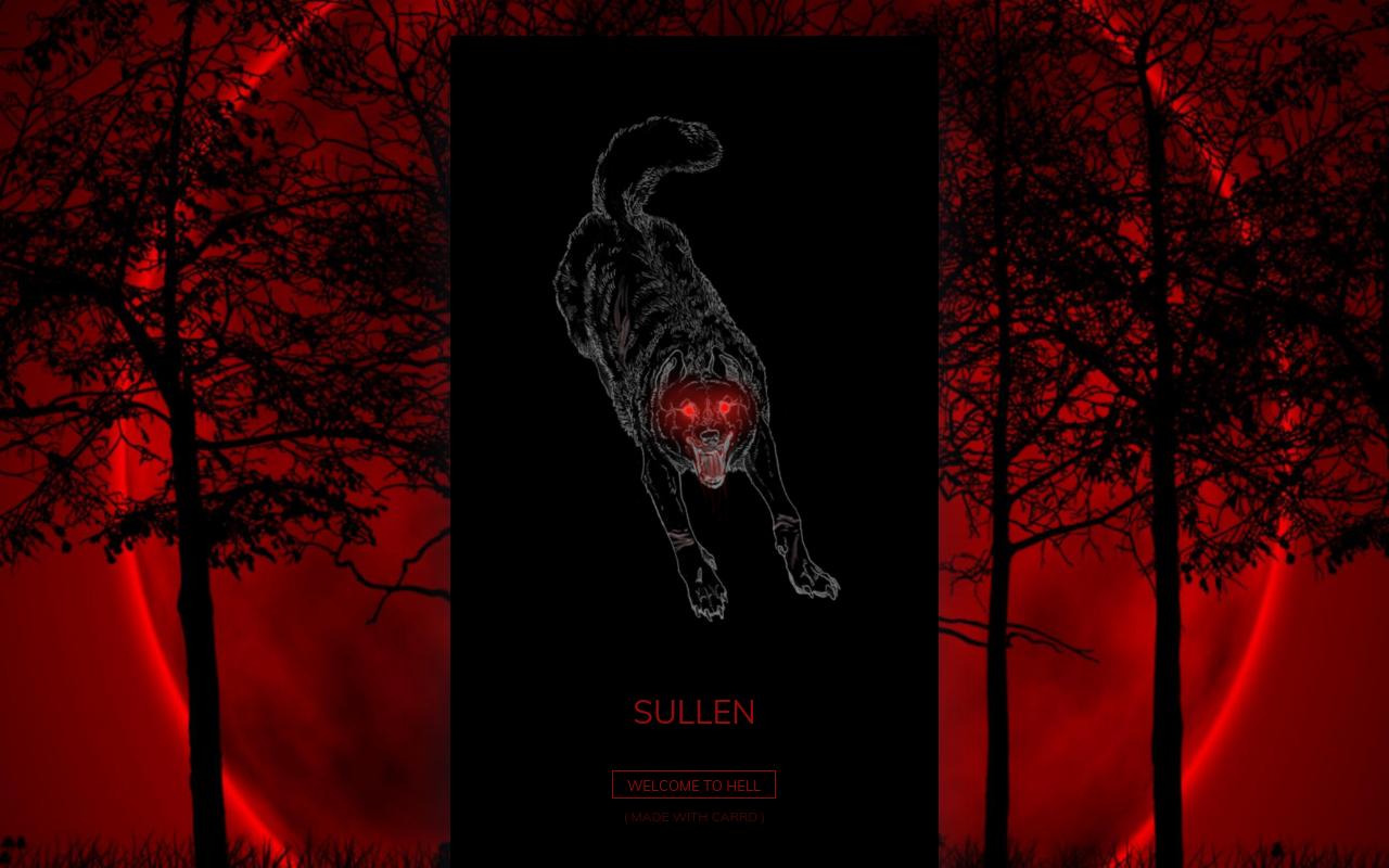 Carrd profile picture for @sullen